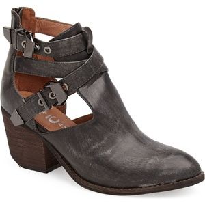 Jeffrey Campbell Everwell washed black boot 8